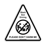 Load image into Gallery viewer, Black Son Driving Decal
